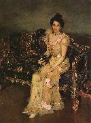 Valentin Serov Portrait of S.M. Botkina oil painting picture wholesale